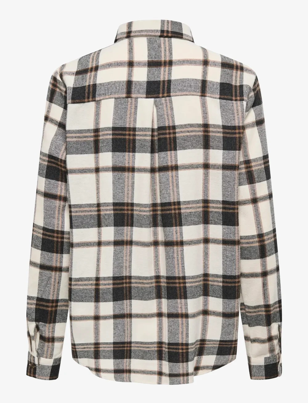 ONLY - ONLFIE LS REG CHECK SHIRT WVN CS - chemises à manches longues - black - 1