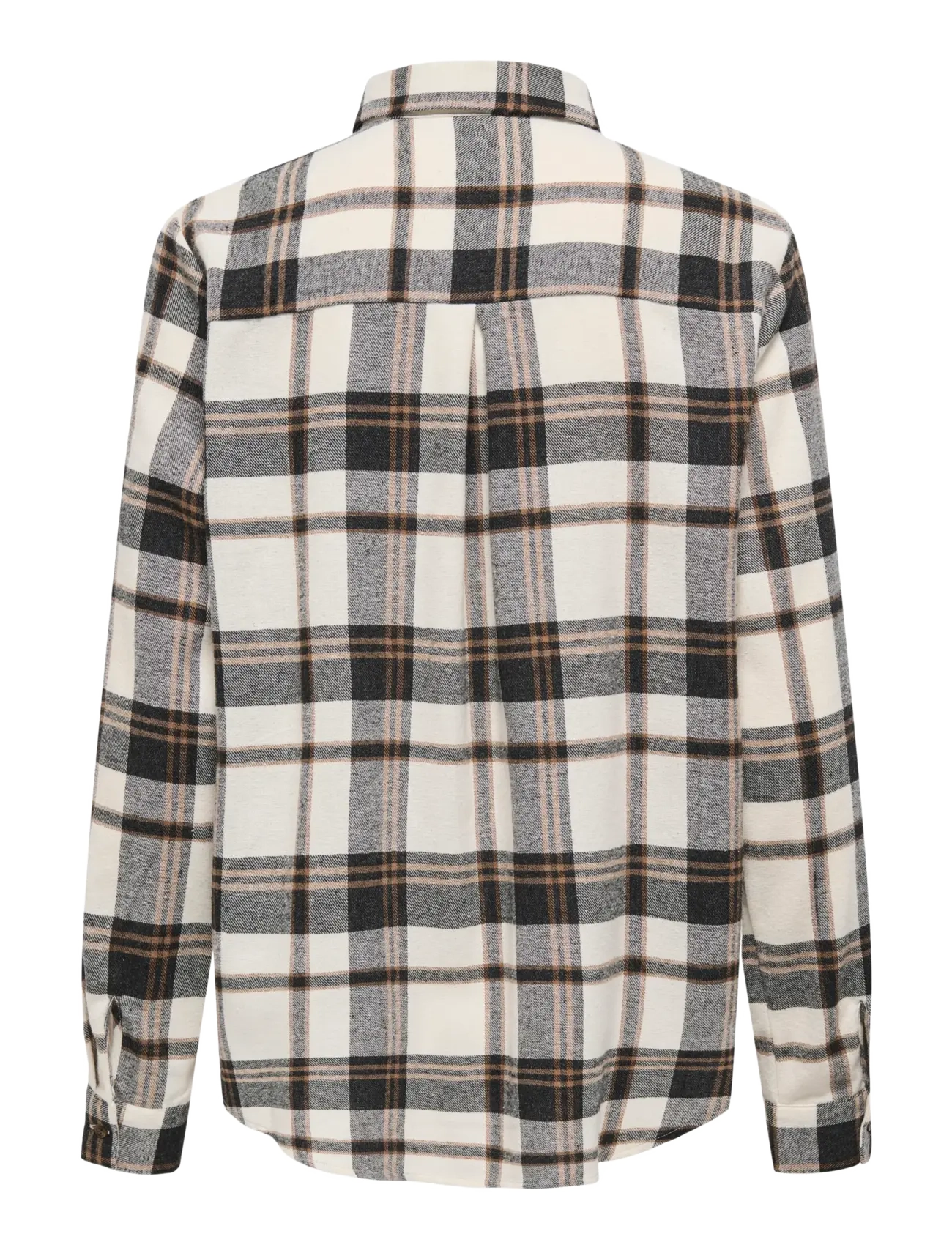 ONLY - ONLFIE LS REG CHECK SHIRT WVN CS - black - 1