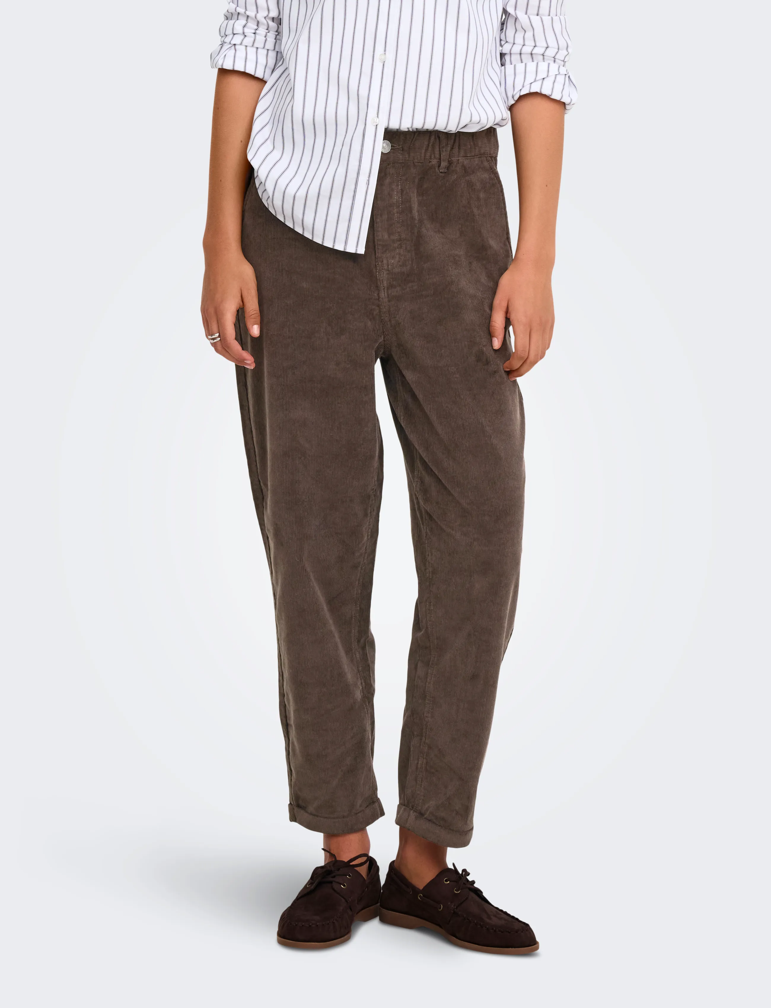 Onlflora Mw Ela Cord Carot Pant Pnt Noos