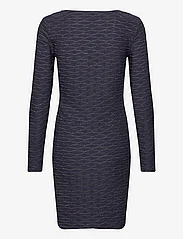 ONLY - ONLASTRA L/S V-NECK GLITTER DRESS JRS - alhaisimmat hinnat - dress blues - 1