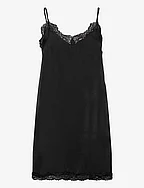 ONLFRI SL LACE SINGLET DRESS WVN - BLACK
