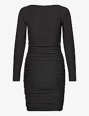 ONLY - ONLSANSA L/S ASSYMETRIC DRESS JRS - alhaisimmat hinnat - black - 1