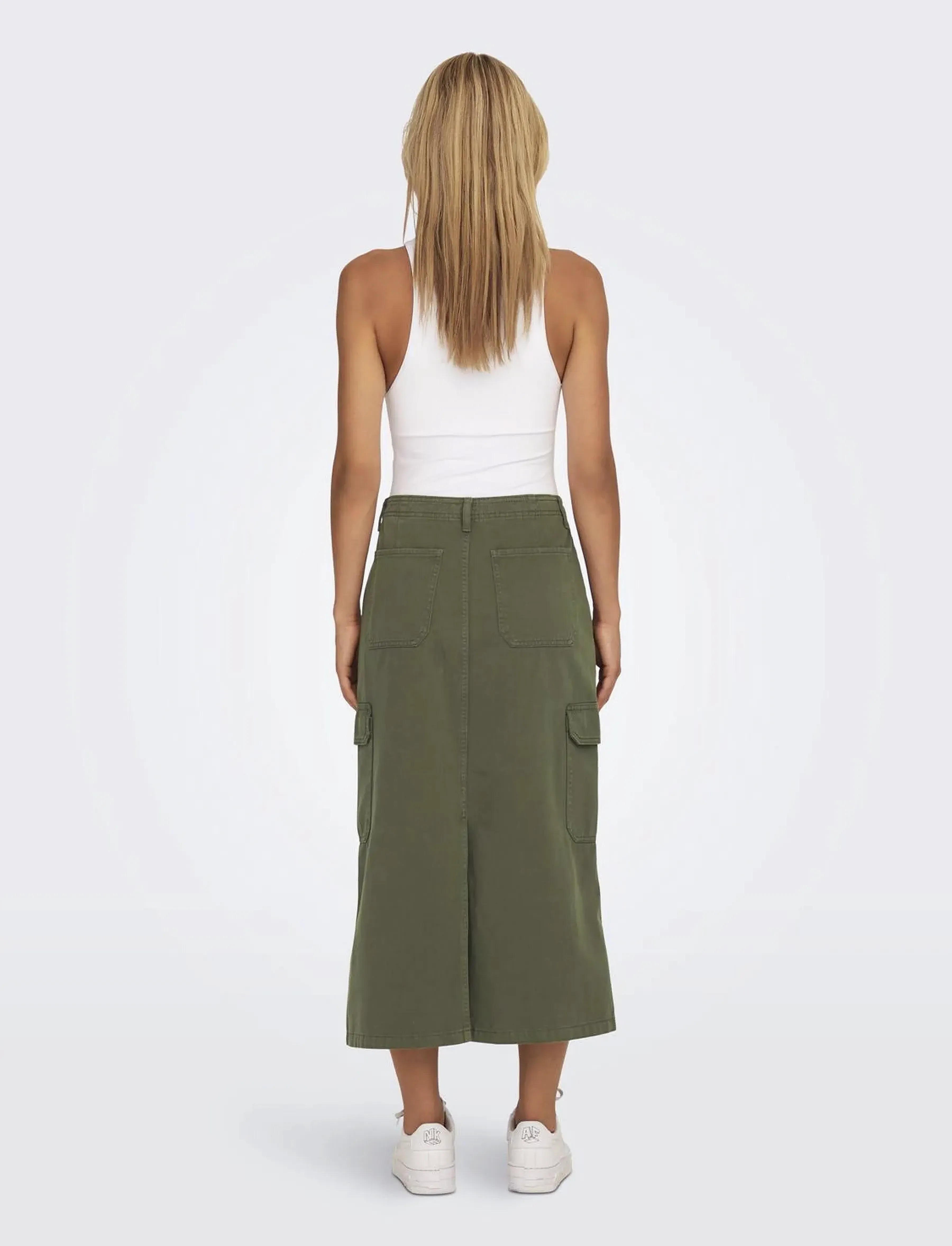 ONLY - ONLMALFY LONG CARGO SKIRT PNT - laveste priser - kalamata - 4
