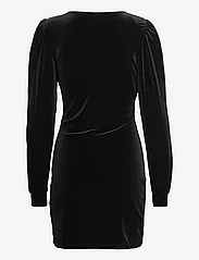 ONLY - ONLSMOOTH L/S V-NECK DRESS JRS - party dresses - black - 1