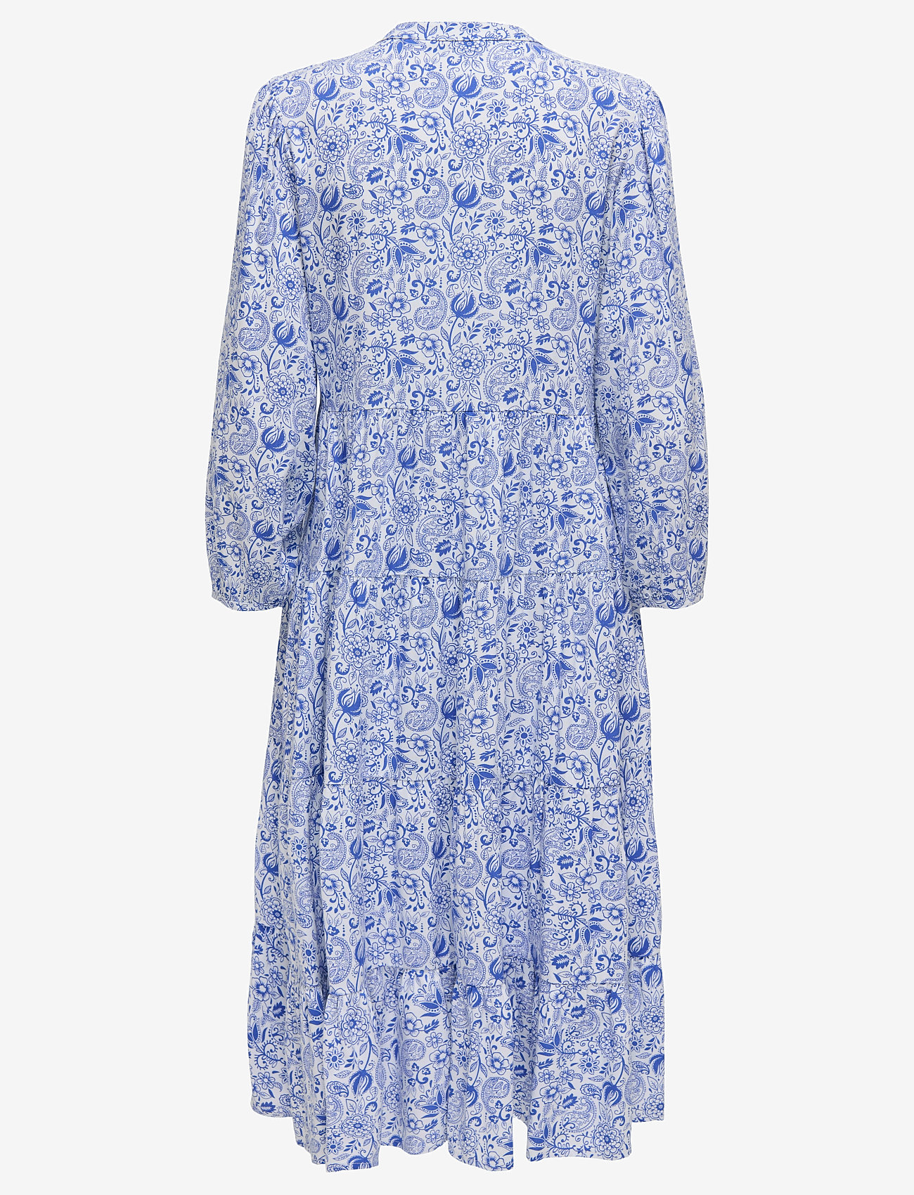 ONLY - ONLMILANA 7/8 DRESS WVN NOOS - sommerkjoler - campanula - 2