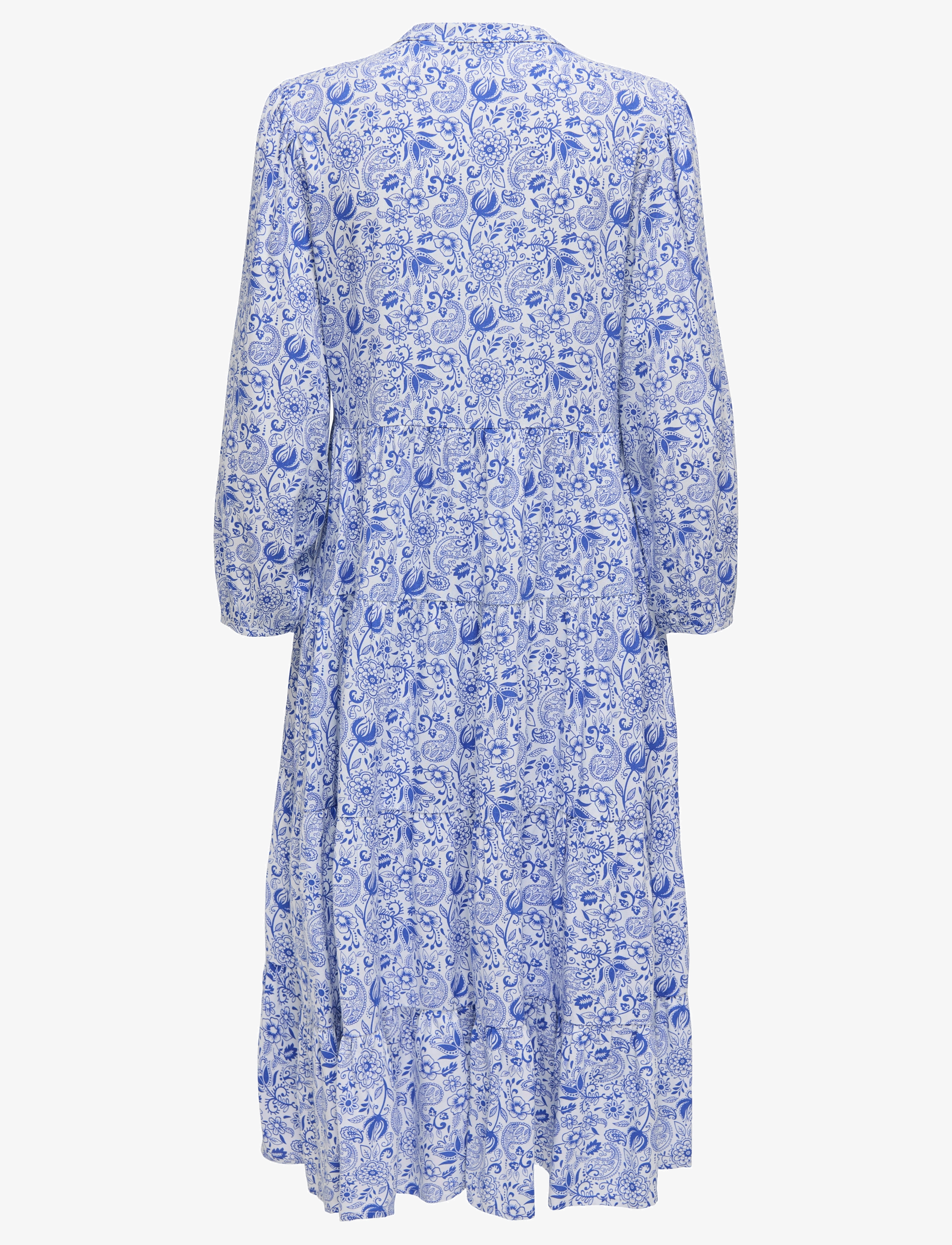 ONLY - ONLMILANA 7/8 DRESS WVN NOOS - vasarinės suknelės - campanula - 2