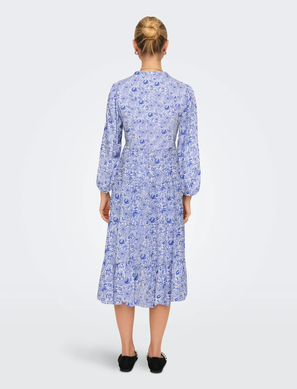 ONLY - ONLMILANA 7/8 DRESS WVN NOOS - sommarklänningar - campanula - 3