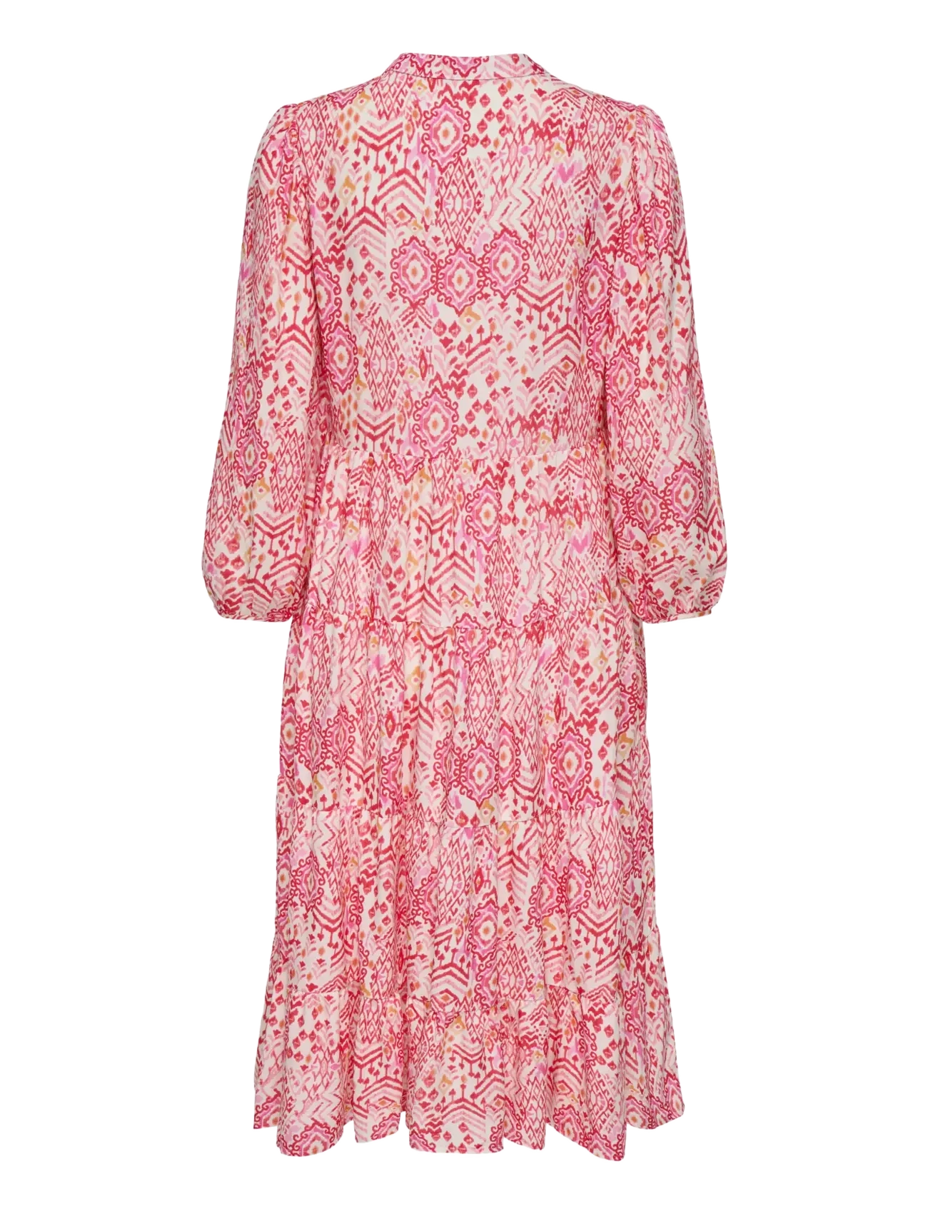 ONLY - ONLMILANA 7/8 DRESS WVN NOOS - sommerkleider - cloud dancer - 2