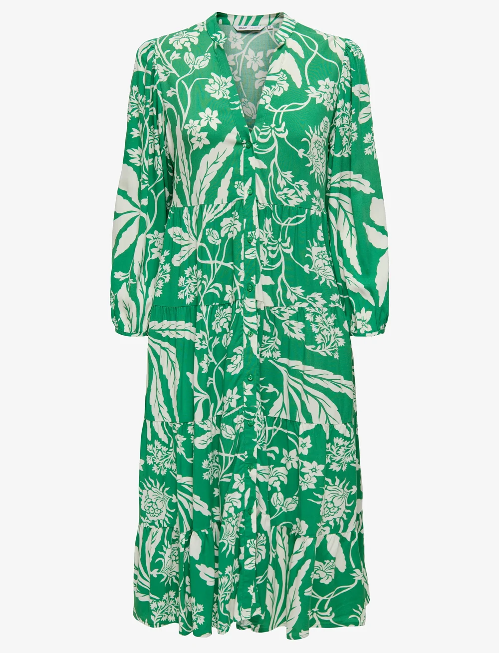 ONLY - ONLMILANA 7/8 DRESS WVN NOOS - sommarklänningar - jelly bean - 1