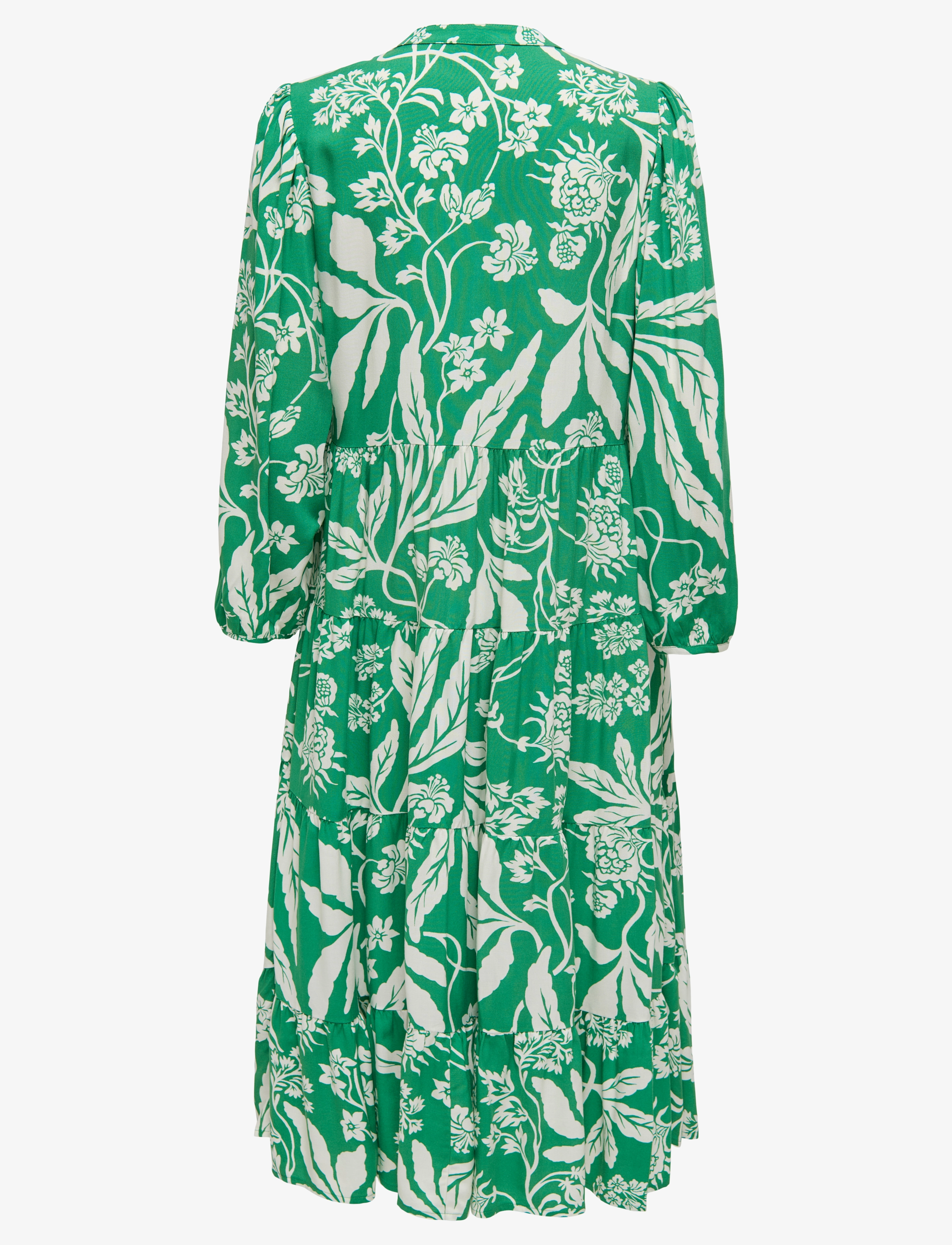 ONLY - ONLMILANA 7/8 DRESS WVN NOOS - sommerkjoler - jelly bean - 2