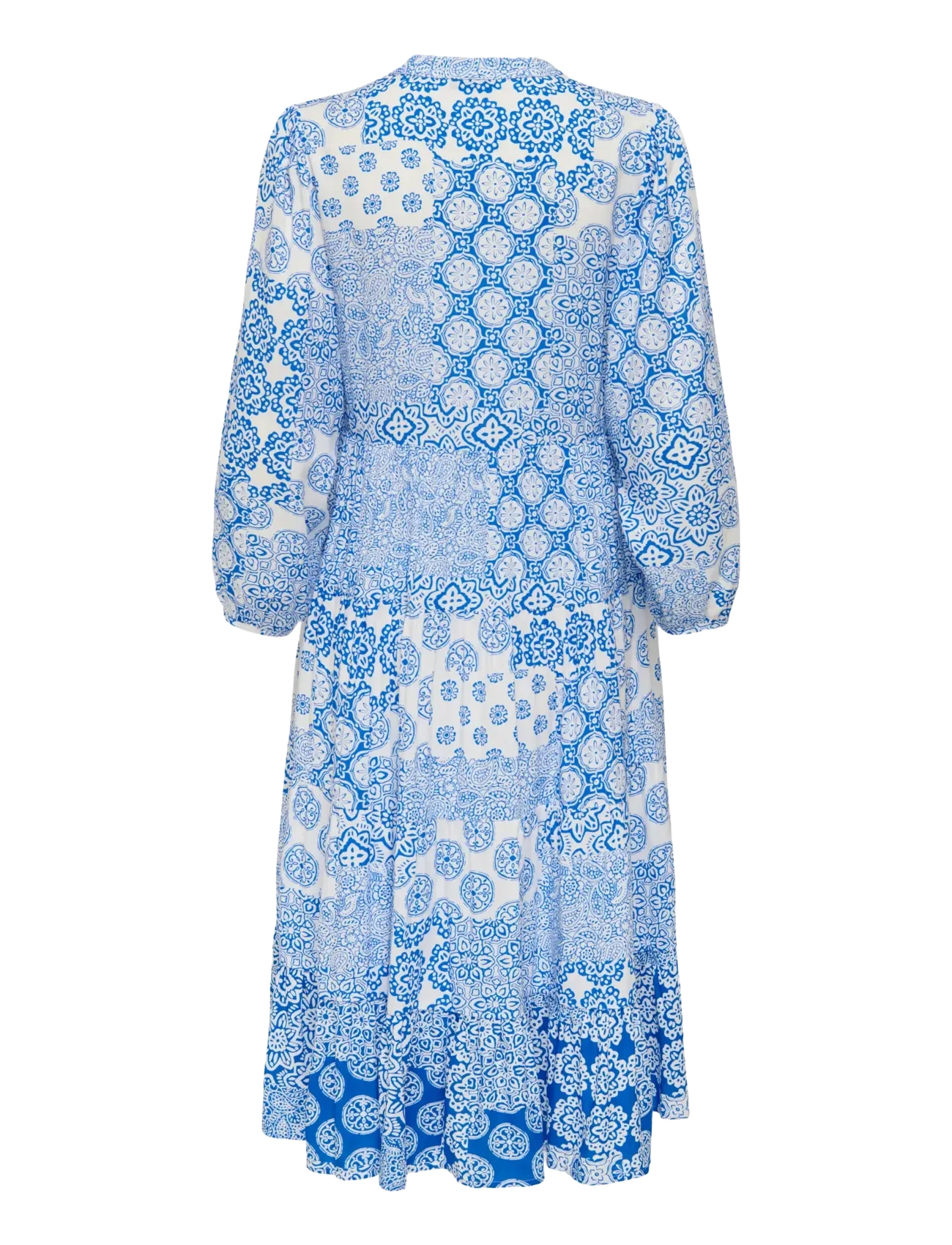 ONLY - ONLMILANA 7/8 DRESS WVN NOOS - sommerkjoler - princess blue - 2