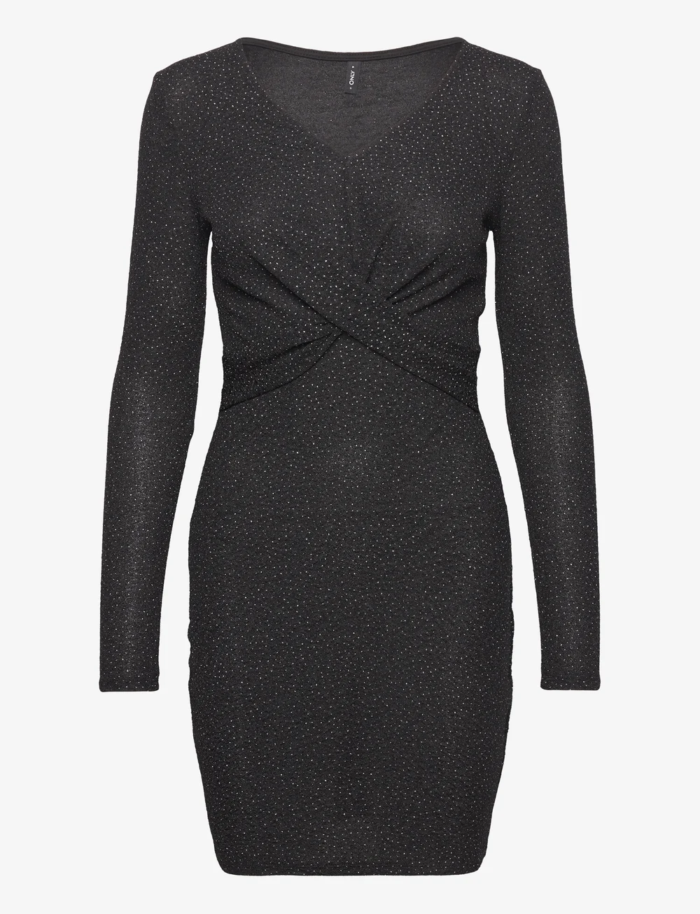 ONLY Onlqueen L s V neck Glitter Dress Jrs Short Dresses Boozt