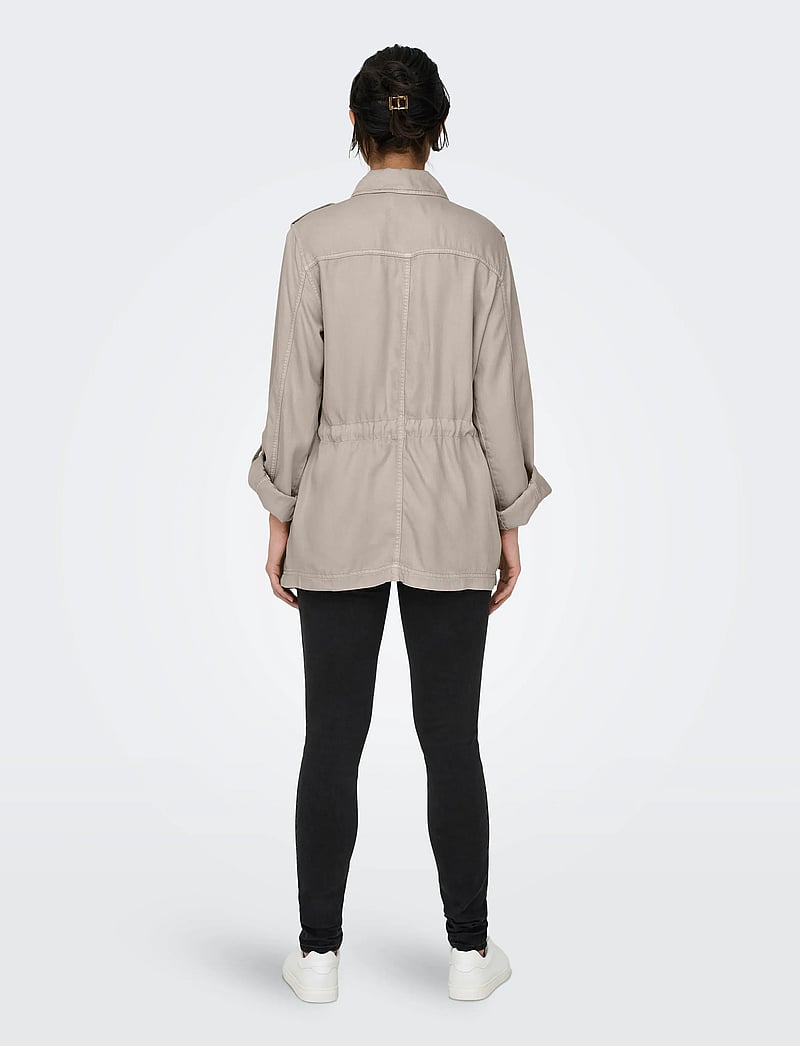 ONLY - ONLKENYA B LIFE UTILITY JACKET CC OTW - vestes utilitaires - cobblestone - 3