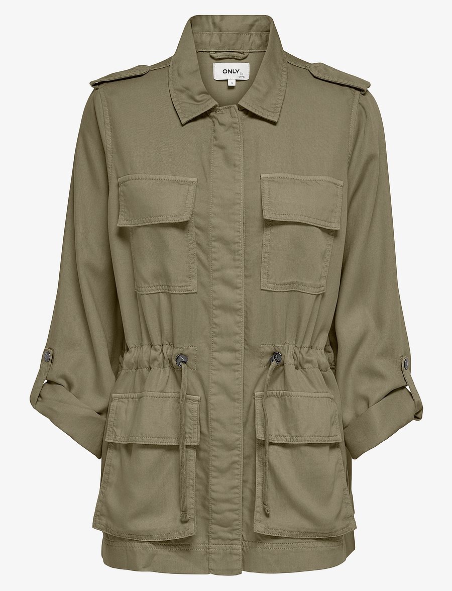 ONLY - ONLKENYA B LIFE UTILITY JACKET CC OTW - vestes utilitaires - mermaid - 1