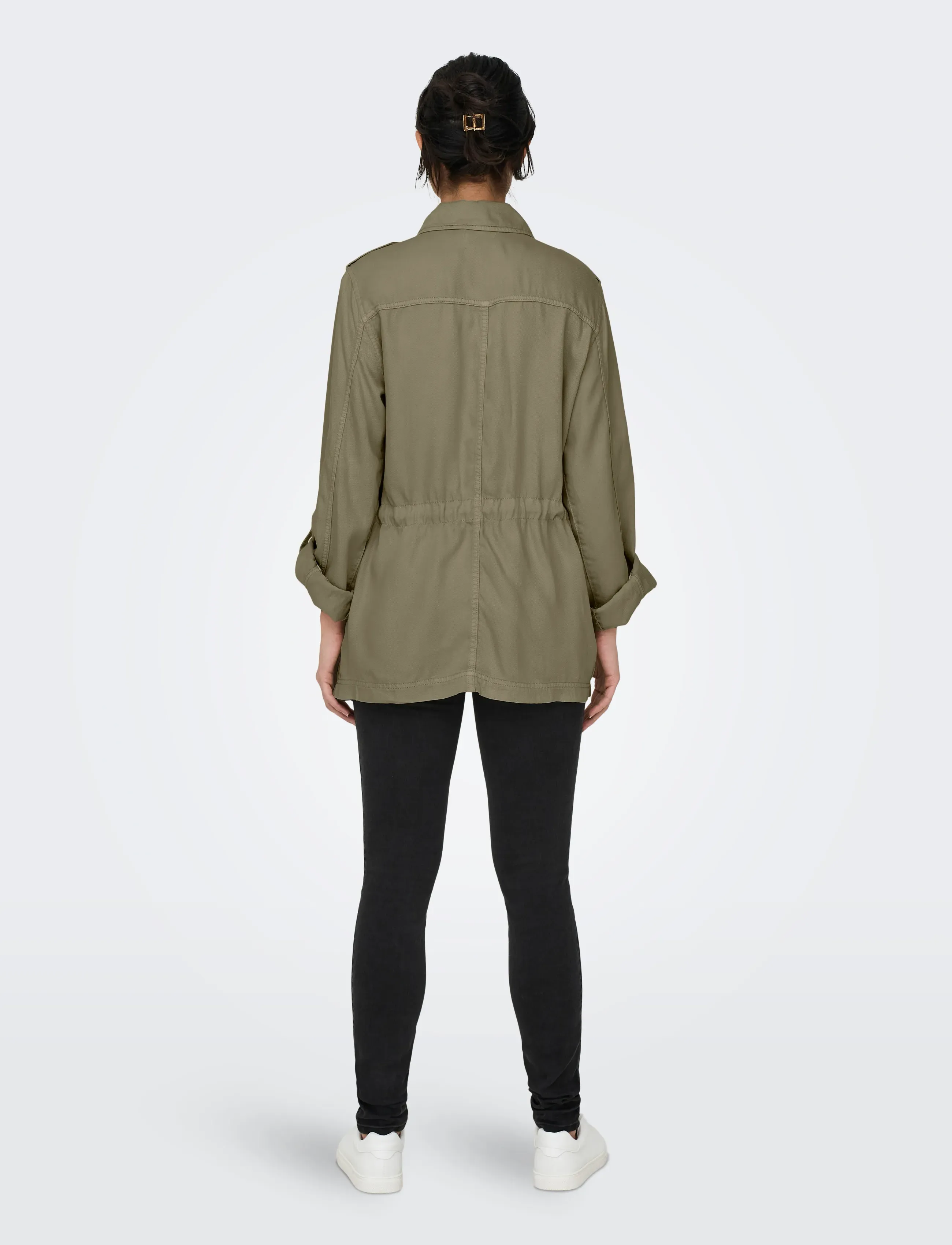 ONLY - ONLKENYA B LIFE UTILITY JACKET CC OTW - utility jakid - mermaid - 3