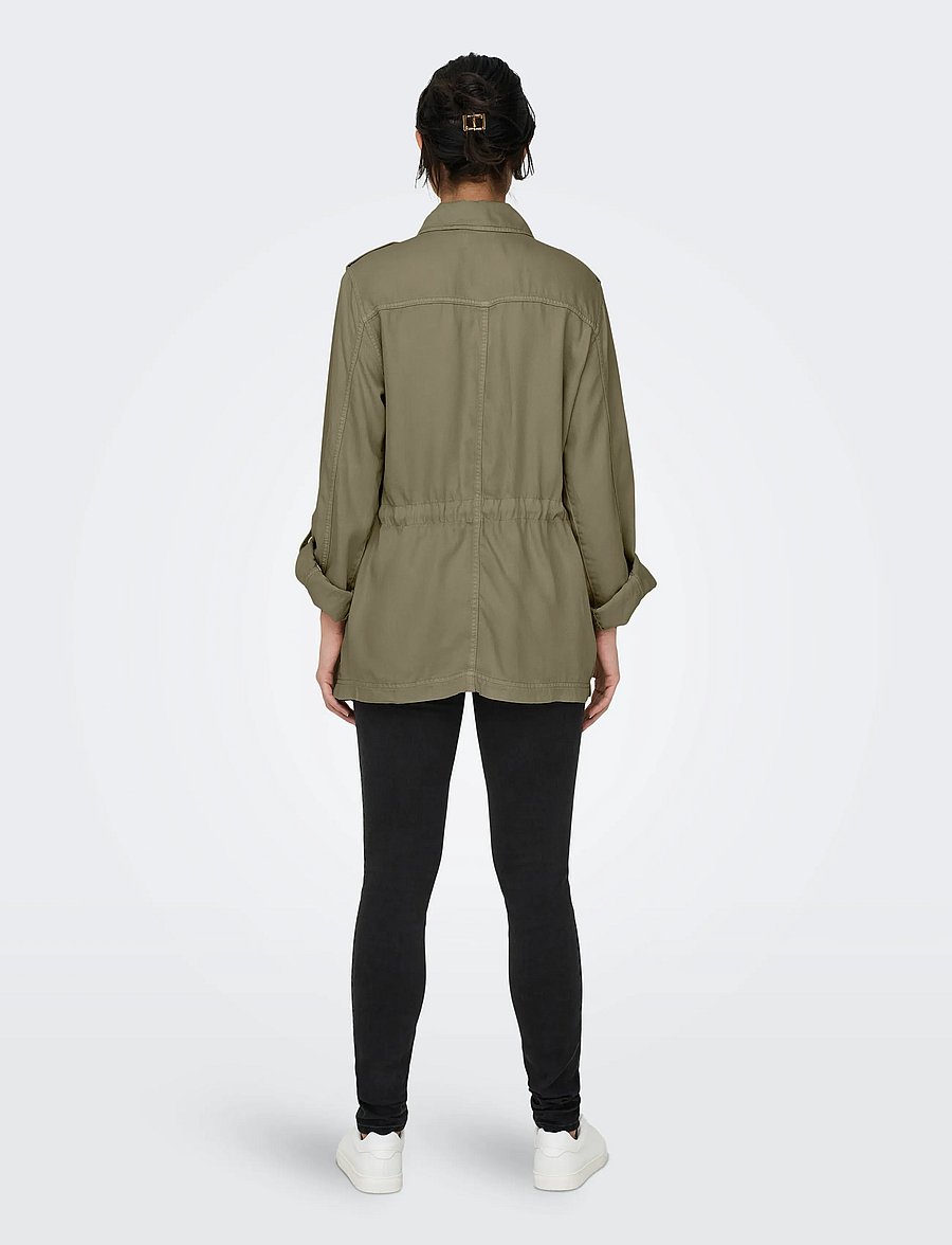 ONLY - ONLKENYA B LIFE UTILITY JACKET CC OTW - vestes utilitaires - mermaid - 3