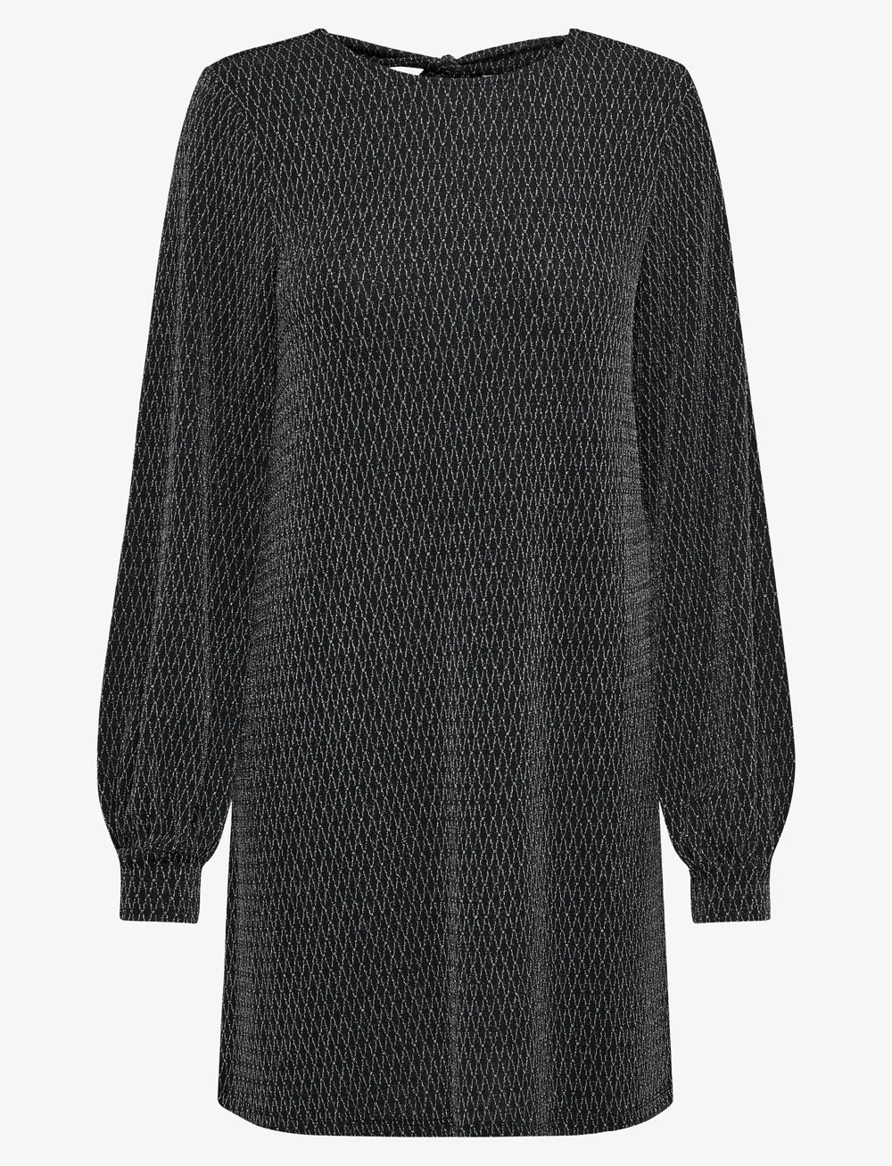 ONLY - ONLCAROL L/S GLITTER BOW DRESS JRS - festkjoler - black - 1