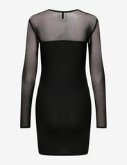 ONLY - ONLSANSA L/S MESH MIX DRESS JRS - party wear at outlet prices - black - 1