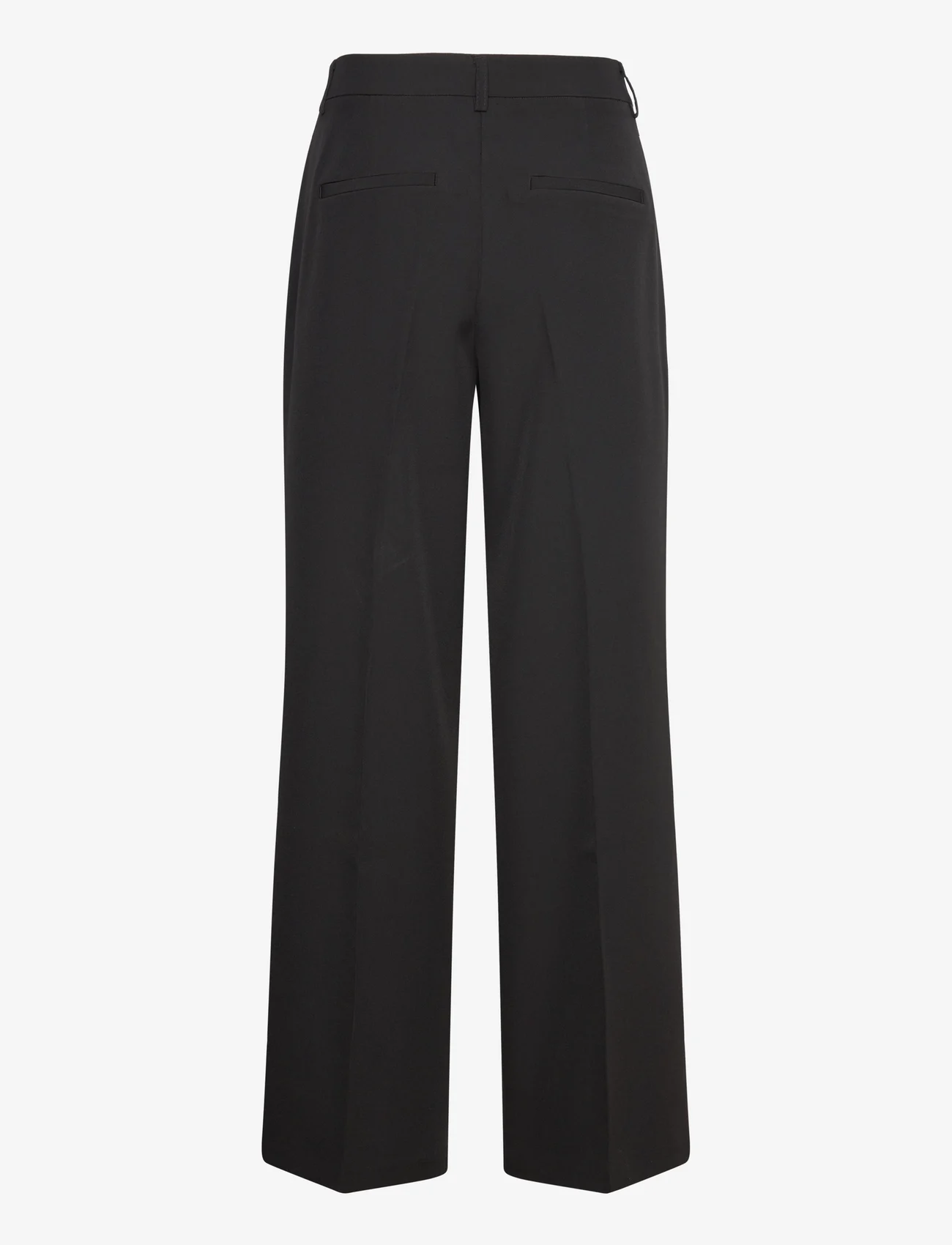 ONLY - ONLELLY LIFE MW WIDE PANT TLR - wide leg trousers - black - 1