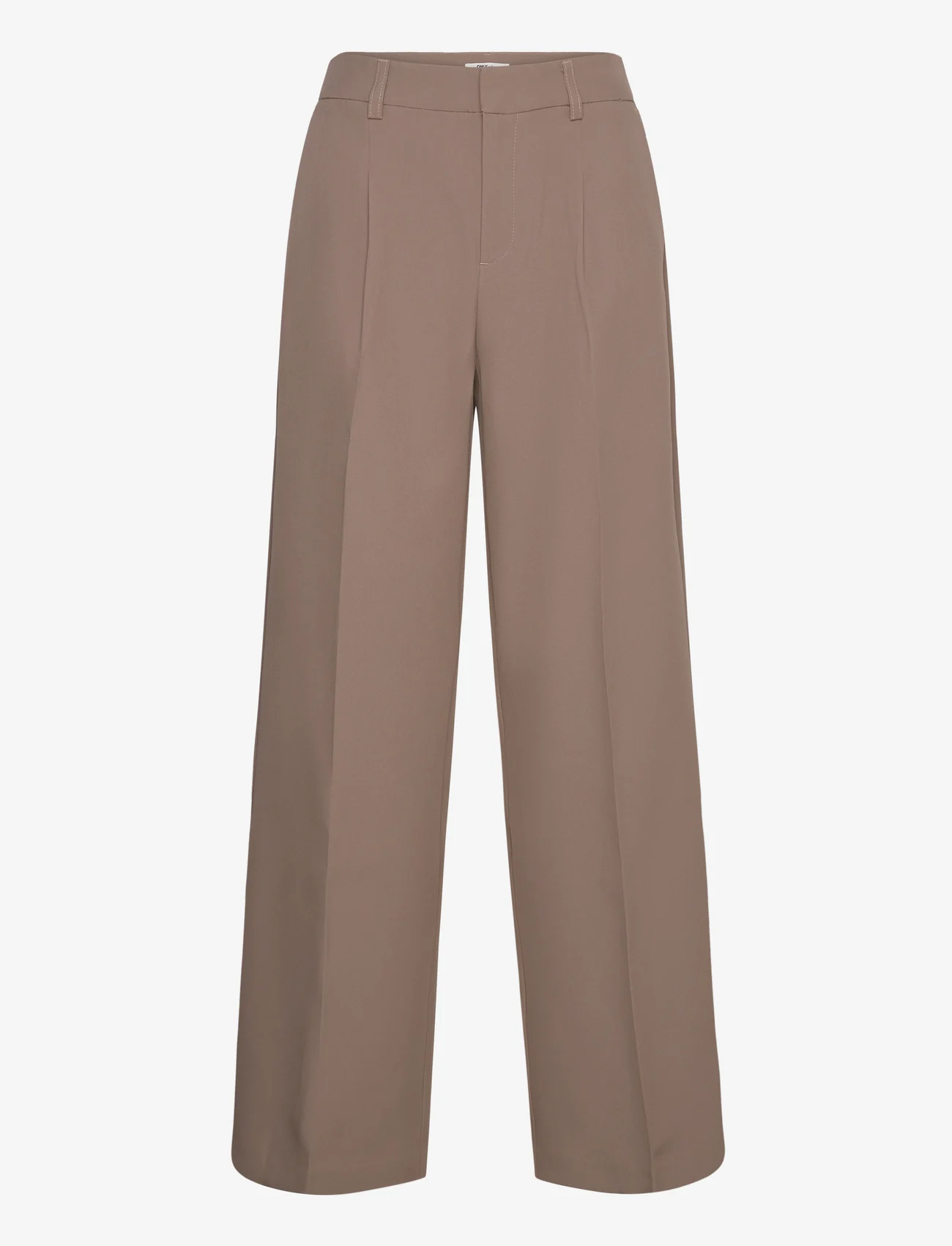 ONLY - ONLELLY LIFE MW WIDE PANT TLR - mažiausios kainos - walnut - 0