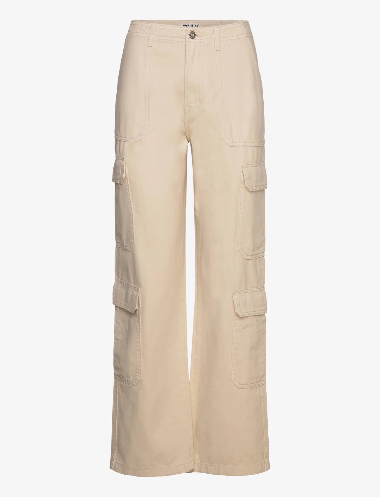 ONLY - ONLMALFY 4-POCK CARGO PANT PNT - cargobyxor - pumice stone - 0