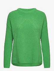 ONLY - ONLBELLA LIFE LS DETAIL O-NECK CC KNT - gensere - green bee - 0