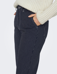 ONLY - ONLMERLE HW STRAIGHT STRIPE PANT CC PNT - straight jeans - night sky - 3