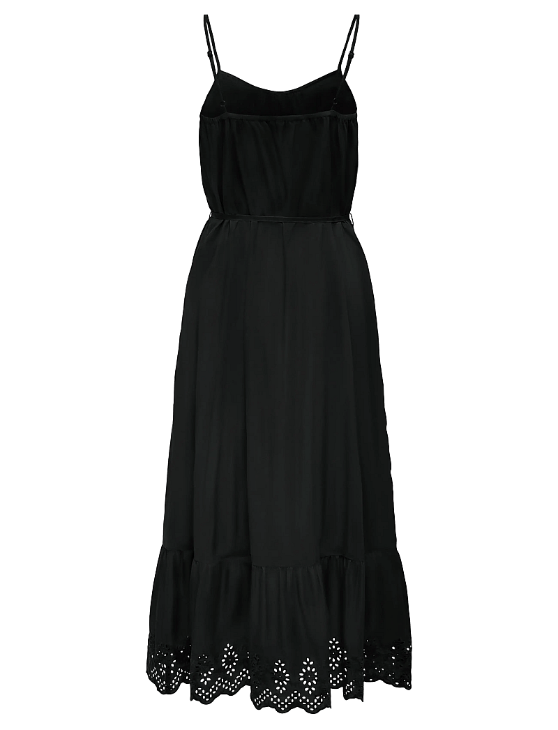 ONLY - ONLLOU LIFE EMB STRAP ANKEL DRESS PTM - suvekleidid - black - 2
