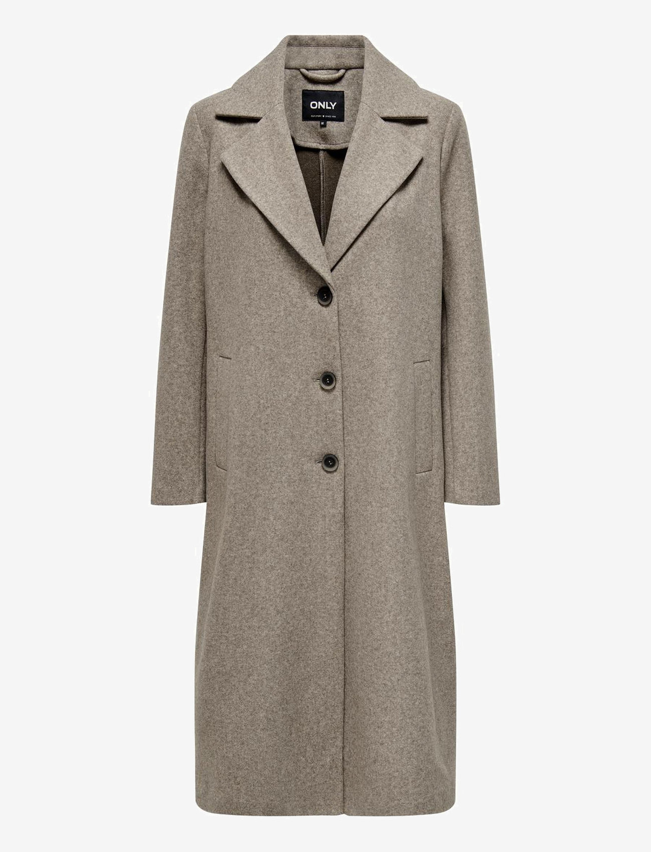 ONLY - ONLEMMA LIFE REG. LONG COAT OTW - mantlid - cinder - 1
