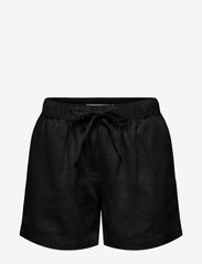 ONLY - ONLCARO MW LINEN B PULL-UP SHORTS CC PNT - lowest prices - black - 0