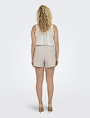 ONLY - ONLCARO MW LINEN B PULL-UP SHORTS CC PNT - lowest prices - oxford tan - 3