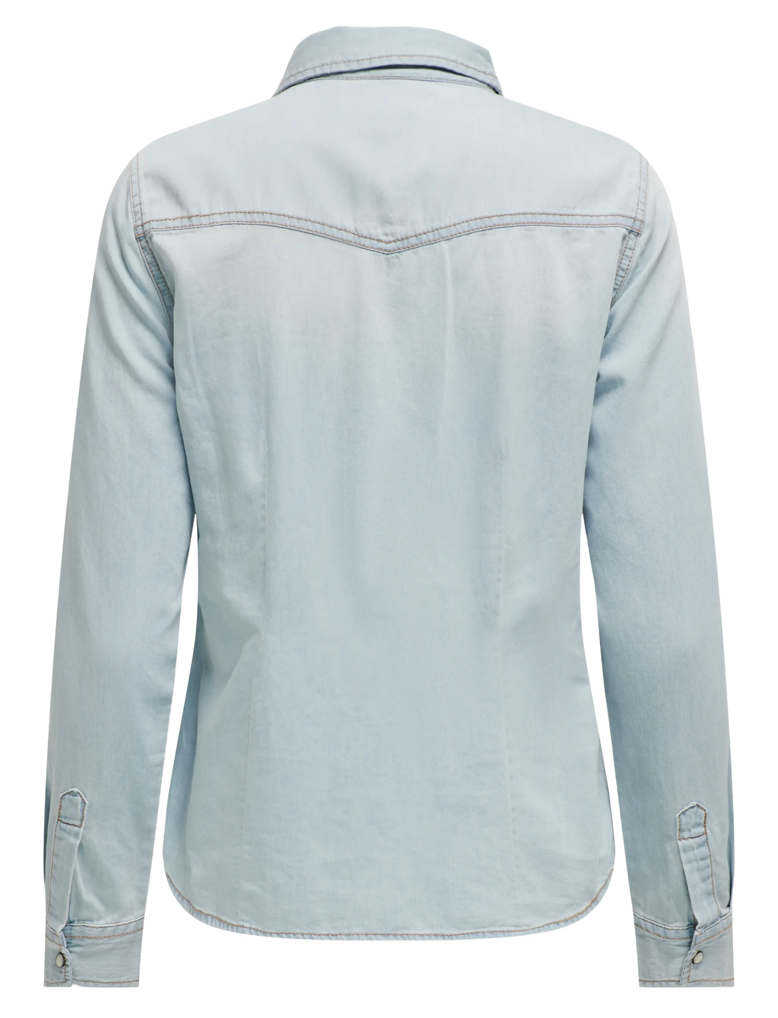 ONLY - ONLALEXA L/S DNM SHIRT ANA NOOS - teksasärgid - light blue denim - 2