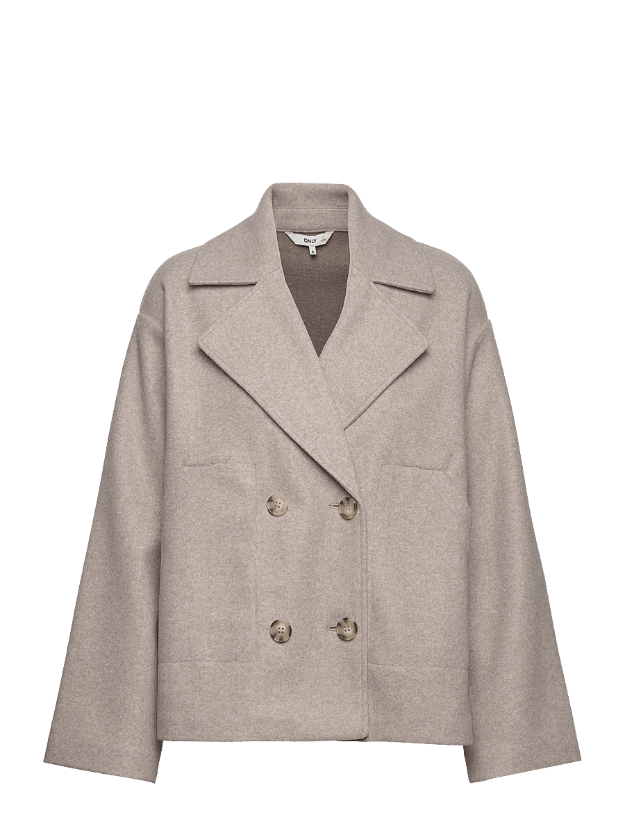 ONLY - ONLNANCY LIFE JACKET OTW - vilnoniai švarkeliai - simply taupe - 1