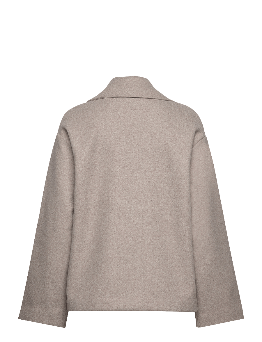 ONLY - ONLNANCY LIFE JACKET OTW - vilnoniai švarkeliai - simply taupe - 2