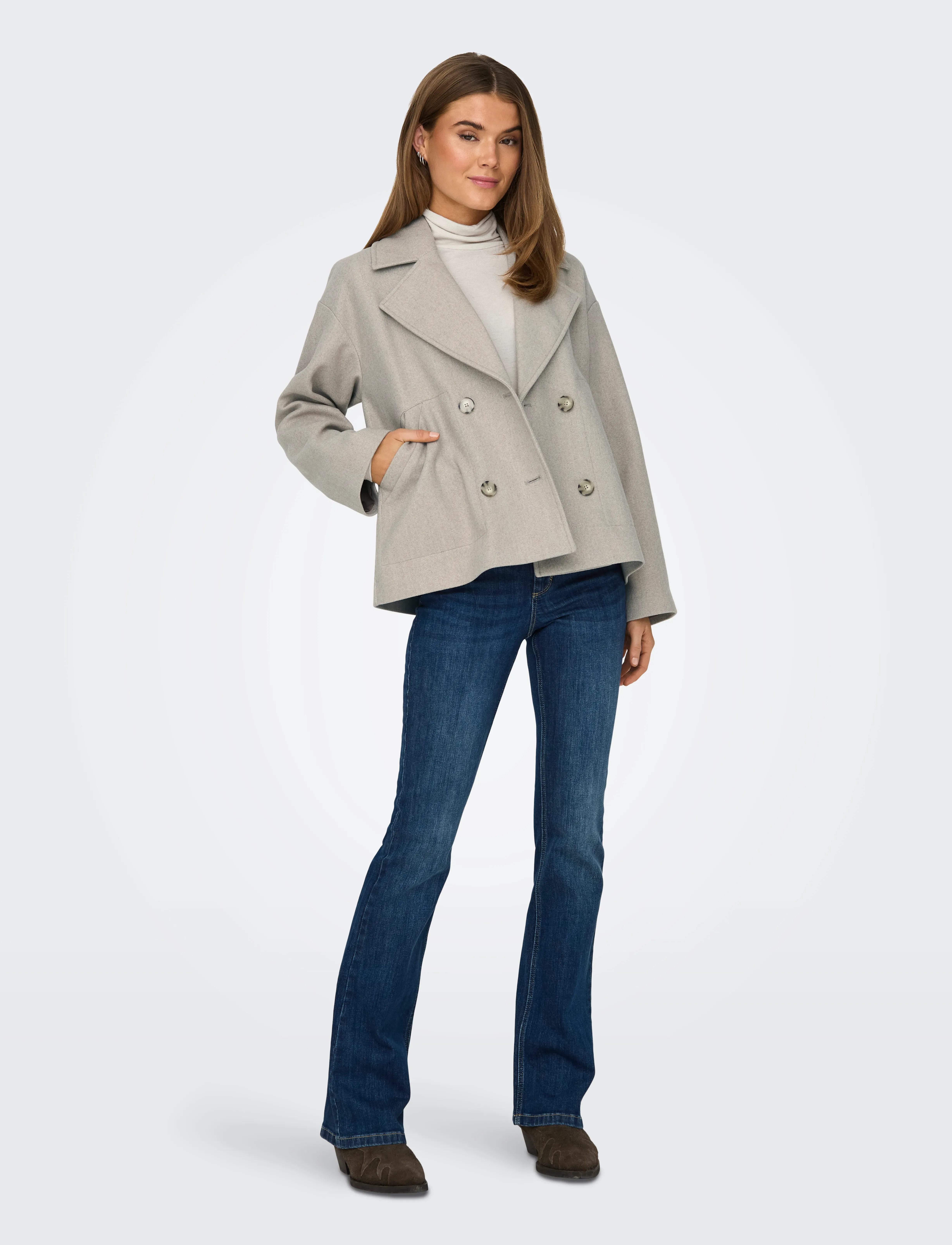 ONLY - ONLNANCY LIFE JACKET OTW - winterjacken - simply taupe - 5