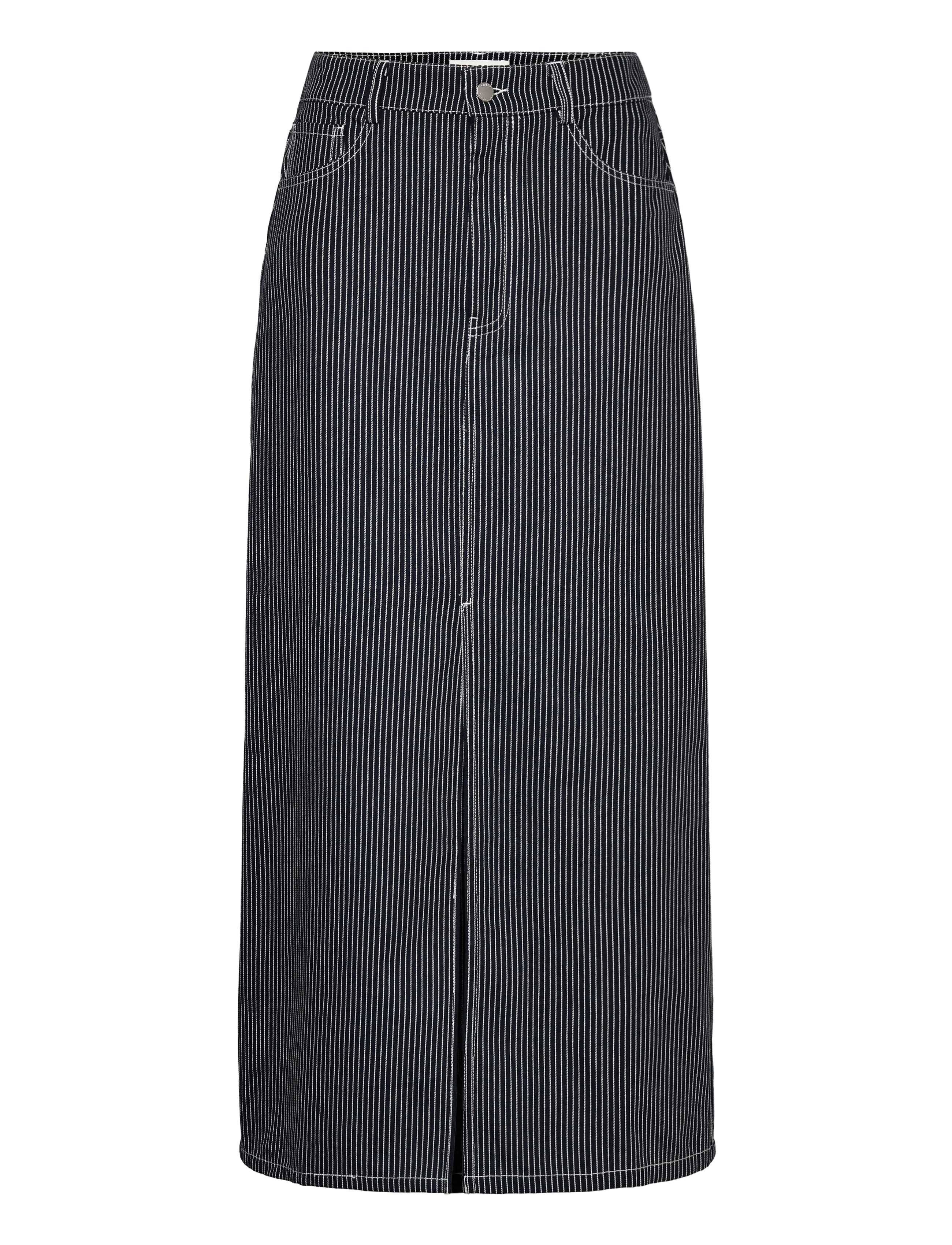 ONLY Onlmerle Hw Lon Slit Stripe Rock Cc Pnt Navy - XS - Damen