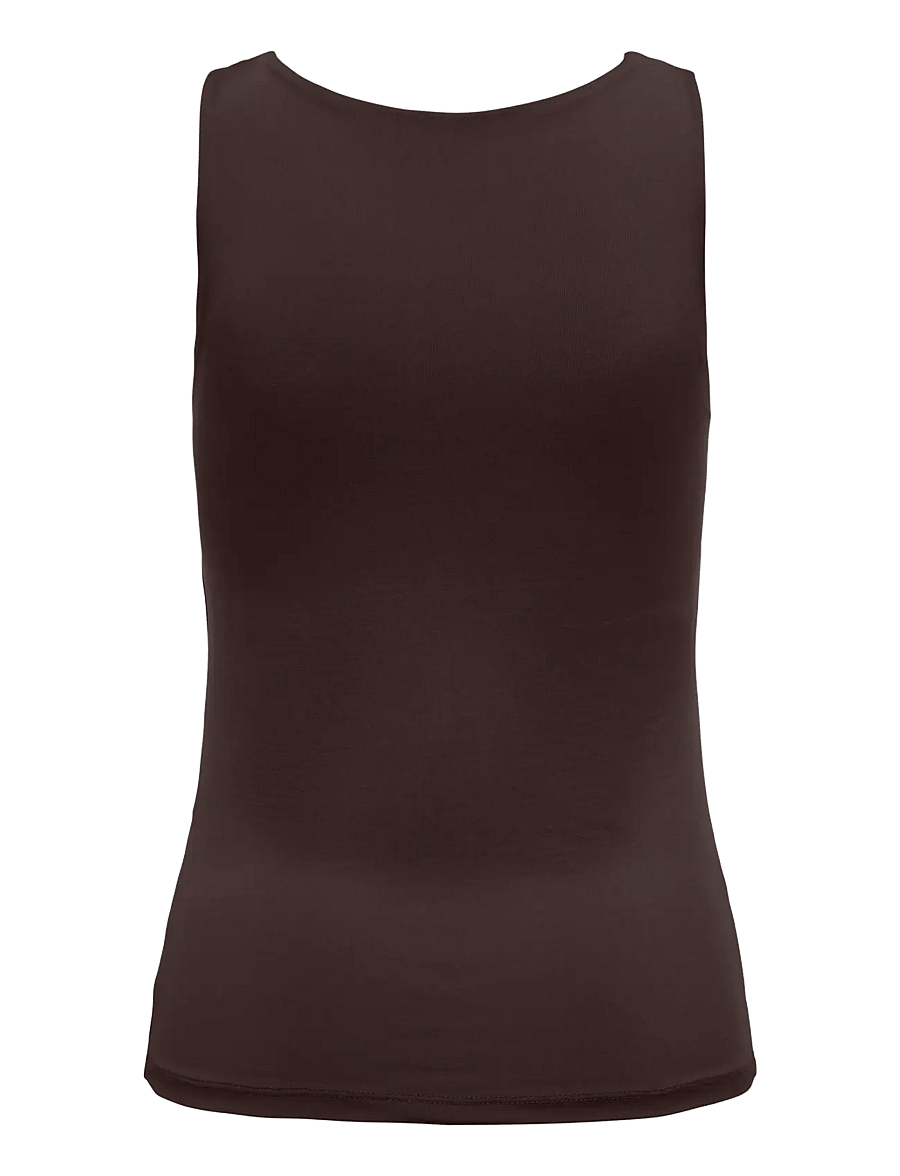 ONLY - ONLLONE S/L 2-WAY TOP JRS - hihattomat paidat - chocolate torte - 2