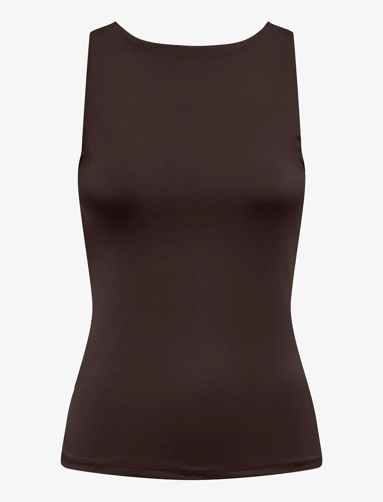ONLY - ONLLONE S/L 2-WAY TOP JRS - ermalausir toppar - chocolate torte - 2