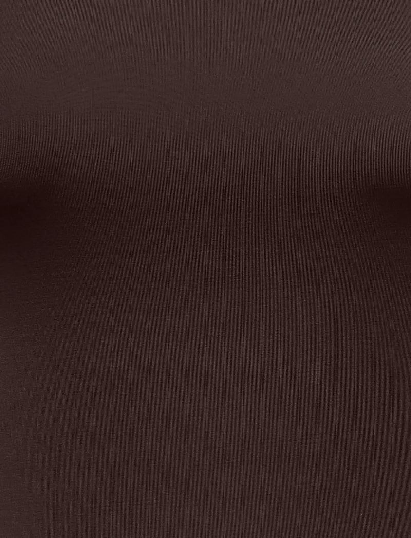 ONLY - ONLLONE S/L 2-WAY TOP JRS - tanktops - chocolate torte - 3