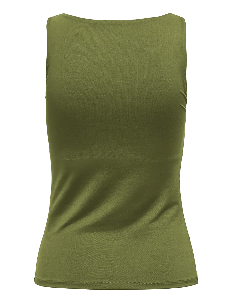 ONLY - ONLLONE S/L 2-WAY TOP JRS - tanktops - sphagnum - 1