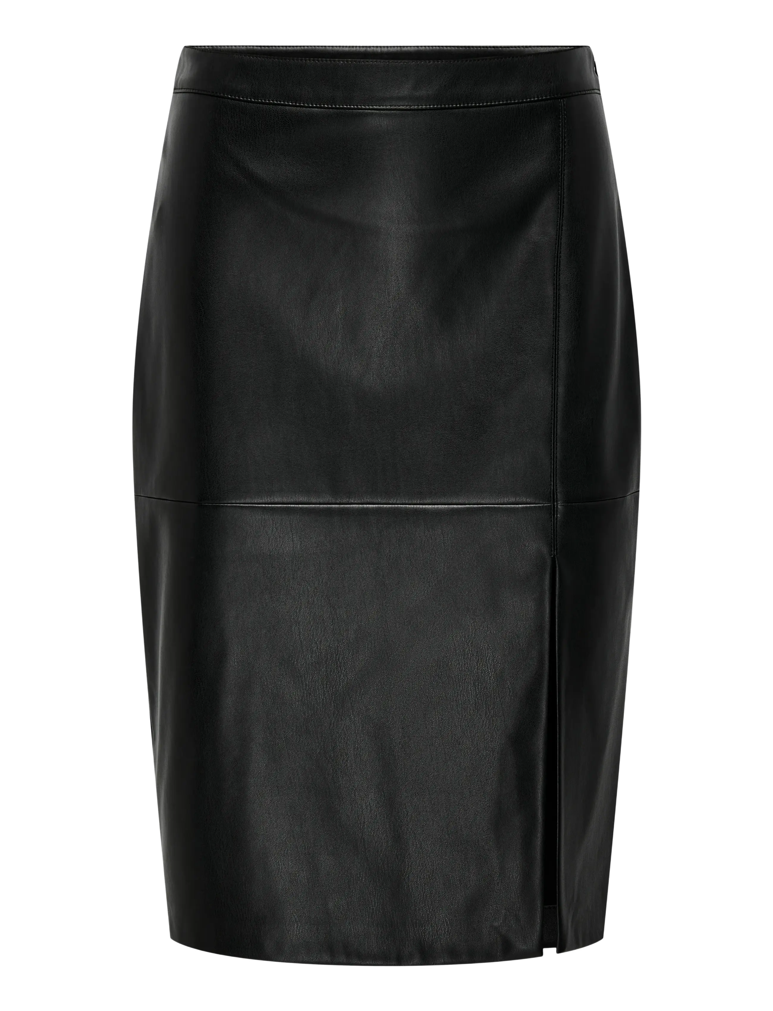 ONLY ONLOLINE FAUX LEATHER SKIRT OTW NOOS - Only - BLACK / black