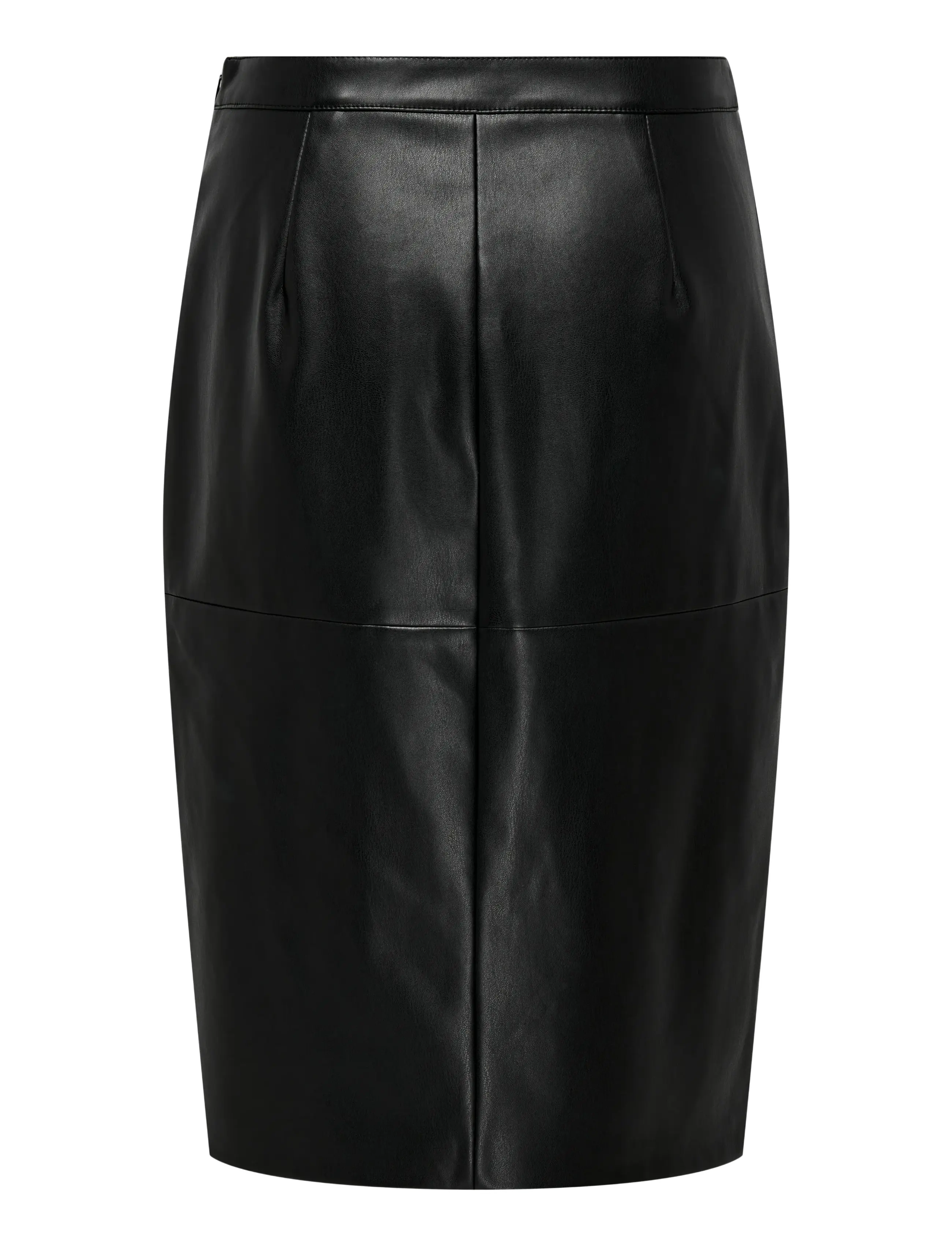 ONLY - ONLOLINE FAUX LEATHER SKIRT OTW NOOS - midi kjolar - black - 2