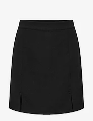ONLY - ONLNOVA LIFE LUX TAYLOR SLIT SKIRT SOLID - short skirts - black - 1