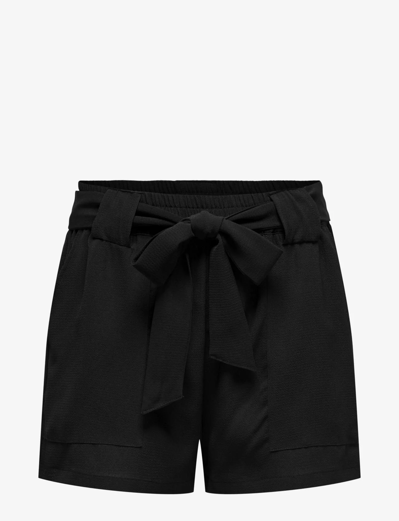 ONLY - ONLNOVA LIFE LUX TALIA HW SHORTS SOLID - lowest prices - black - 0