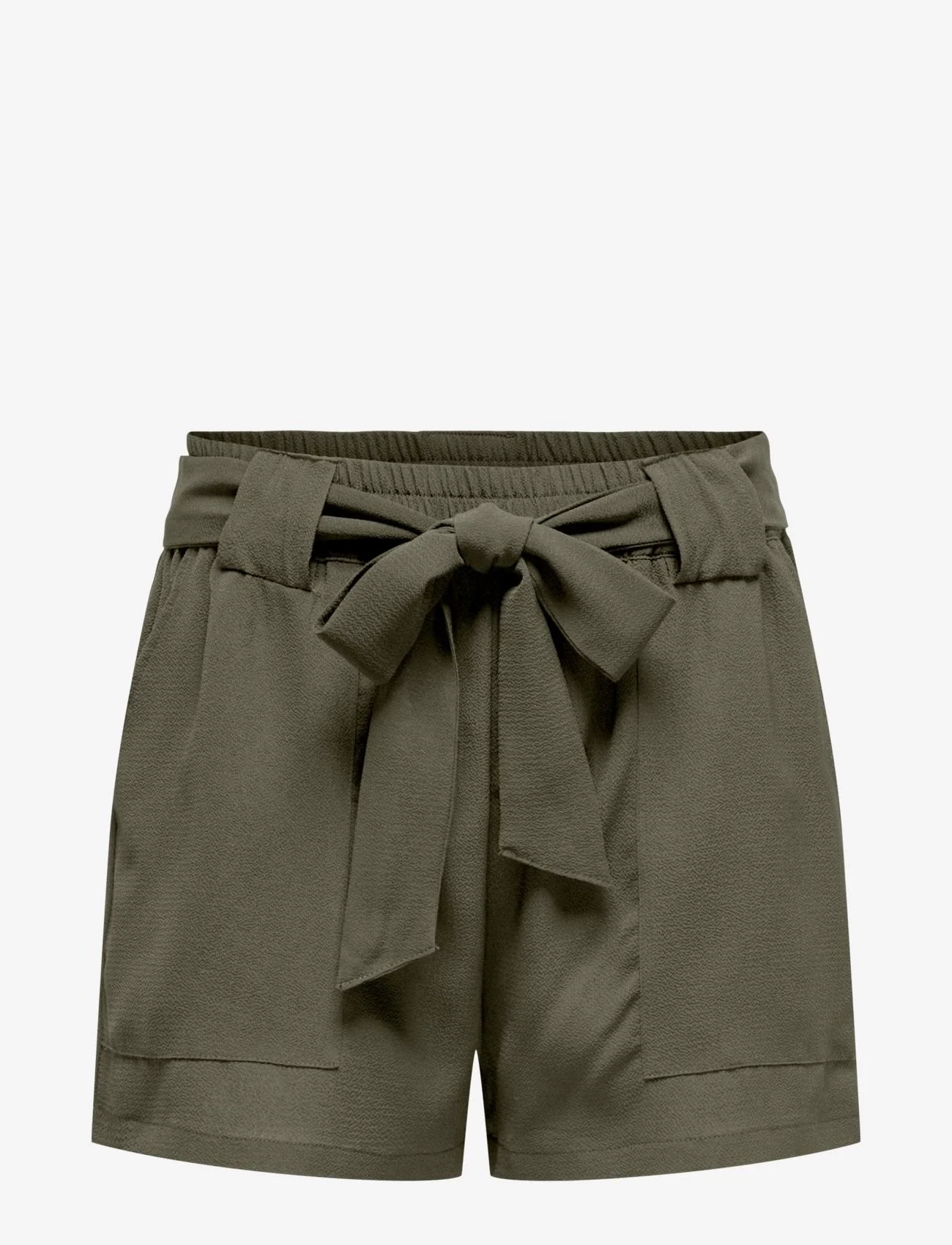 ONLY - ONLNOVA LIFE LUX TALIA HW SHORTS SOLID - casual shorts - kalamata - 0
