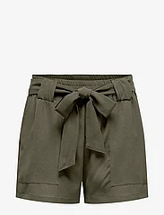 ONLY - ONLNOVA LIFE LUX TALIA HW SHORTS SOLID - casual shorts - kalamata - 0