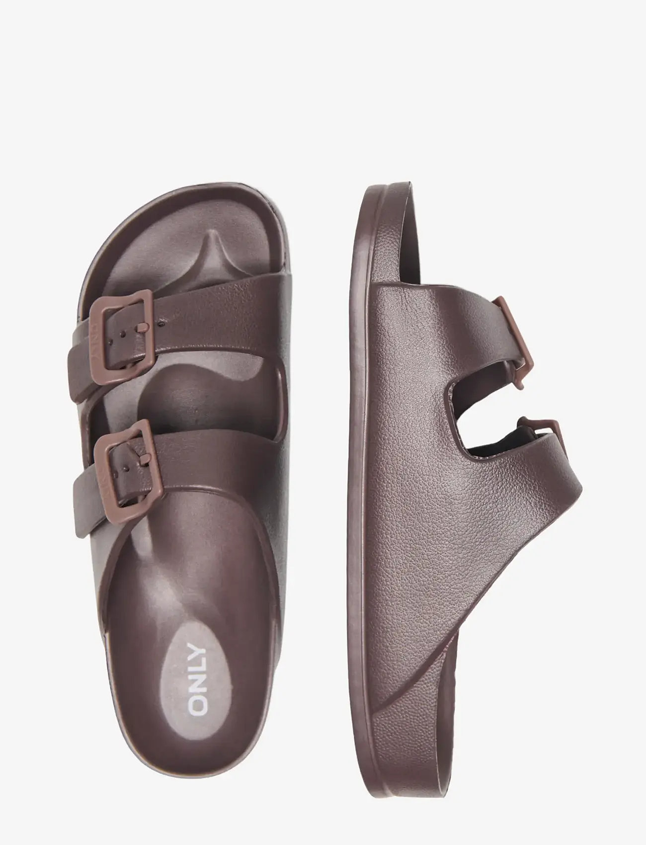 ONLY - ONLCRISTY SANDAL NOOS - flade sandaler - chocolate martini - 3