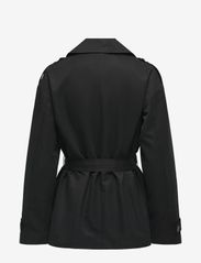 ONLY - ONLLINE SHORT TRENCHCOAT OTW NOOS - spring jackets - black - 1