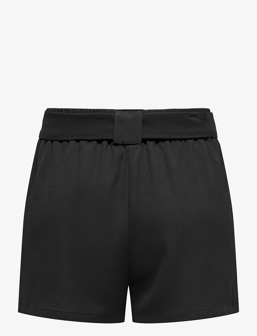 ONLY - ONLNOVA LIFE VIS TALIA SHORTS SOLID - paper-bag shorts - black - 2