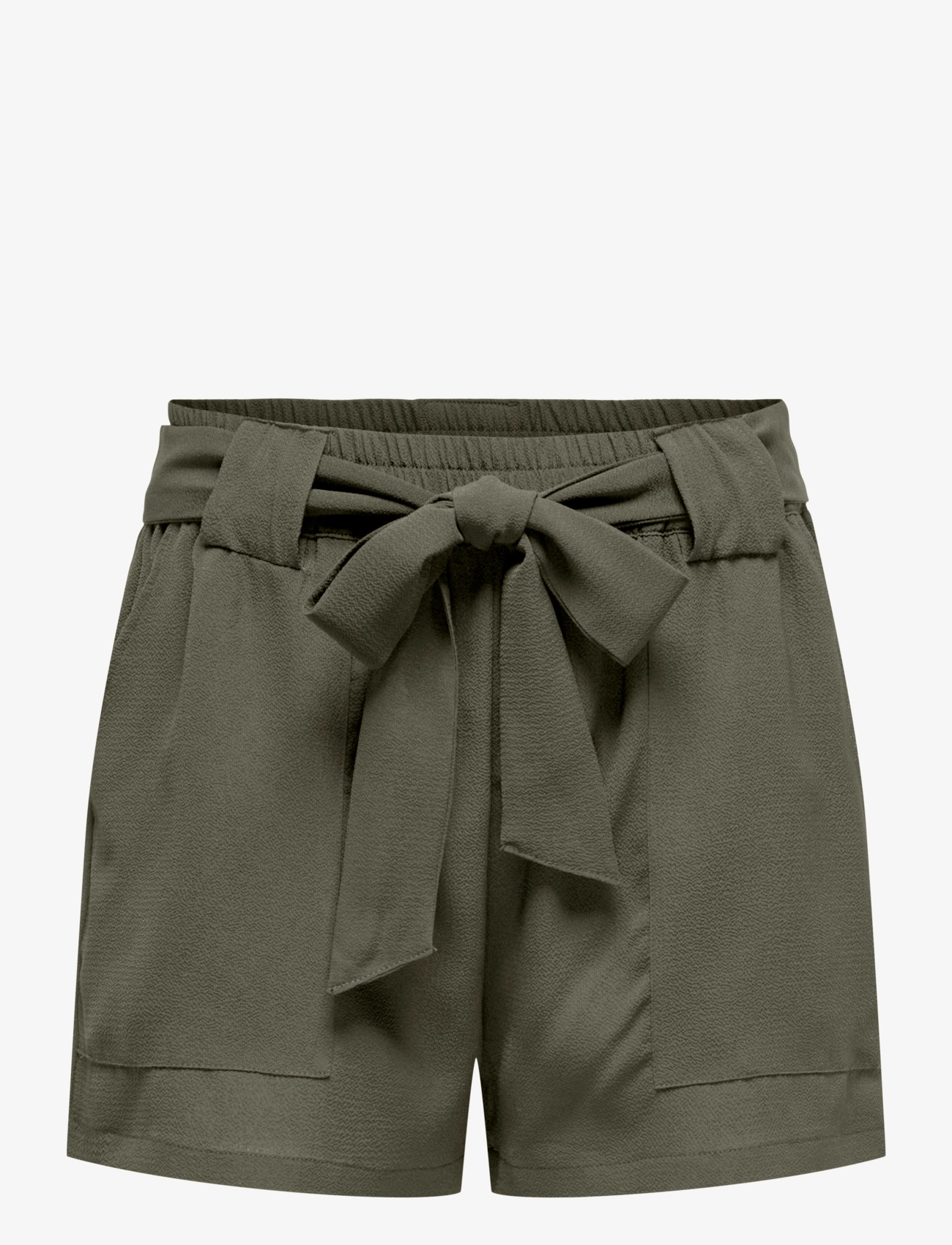 ONLY Onlnova Life Vis Talia Shorts Solid Khaki - XS - Damen
